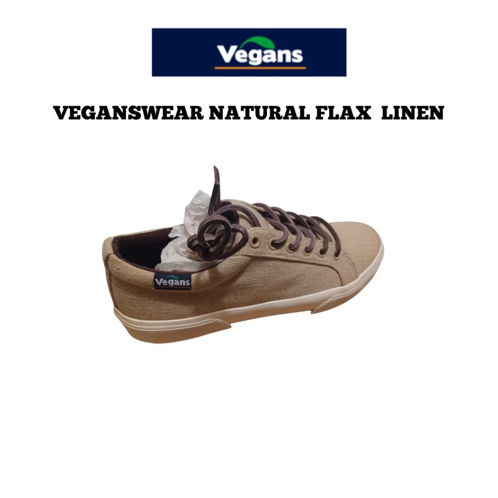 VegansWear men's Flax Linen Vegan Shoes 8D, 10D